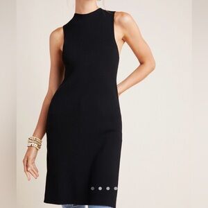 Anthropologie Tami Sleeveless Knit Tunic - black